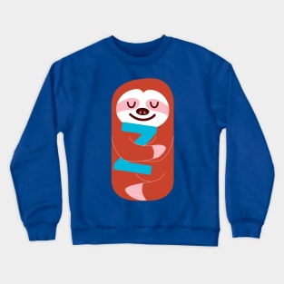 The Slothful Sloth Crewneck Sweatshirt